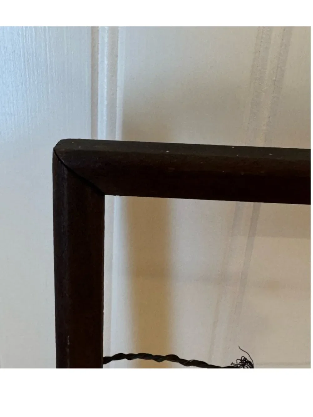 Vintage Dark Wood Picture Frame